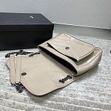 22AW新作サンローラン ショルダーバッグ 偽物 ニキ ミディアム クリンクルヴィンテージレザー Sal38015