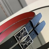 希少クリスチャンルブタン ベルト 偽物 35mm 注目度抜群！ Rui40661