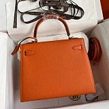 エルメス ケリー コピー 25cm 外縫い エプソン ゴールド金具 erp76354