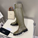 セール新作 セリーヌ マーガレット ハイブーツ コピー カーフスキン Cey80855