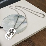 大人気!クロムハーツ ネックレス 偽物 ダガー シルバー Kul30363