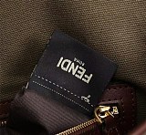 春もの新作フェンディ バゲット コピー フィッシュアイ FFキャンバス バッグ feg17784