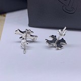 争奪戦 クロムハーツ ピアス 偽物 #2 CH クロス ファット スタッド Kuk20555