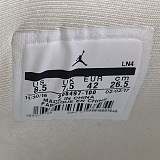 送料無料 ナイキ エアジョーダン4 偽物 レトロ ホワイト/メタリック シルバー 308497100