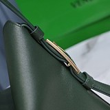 春もの新作ボッテガヴェネタ クレードル スーパーコピー スモールショルダーバッグ ダークモス boe32019