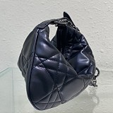 超話題!ディオール ブラック Caro ハンドバッグ 偽物 ded33341