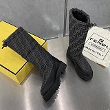 稀少フェンディ 偽物★FFモチーフ シグネチャーロングブーツ fee77182