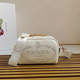 最安値挑戦プラダ レザー トップハンドル ハンドバッグ コピー 4色 1BB078 puy36225