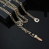 大人気!!新色シャネル ベルト コピー CC ロゴ リップスティック チェーン AB7672B07448NG611