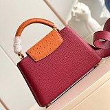 ルイヴィトン カプシーヌ ハンドバッグ 偽物 vuj35410