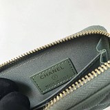 21-22AW シャネル ジップ コインパース コピー キャビアスキン shl24406