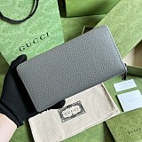 完売必至グッチ ダブルG ジップアラウンドウォレット コピー 偽物 guc63471