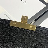 【グッチ】Padlock☆ビー&スター レザースモールショルダーバッグ偽物 432182 DJ2LG 1055