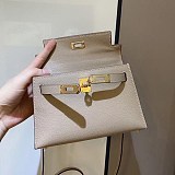 エルメス ケリーミニ2 カザック偽物 エプソン シルバー金具he19019