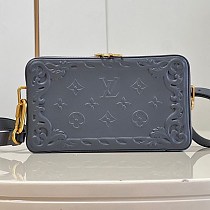 ブティック♪ルイヴィトン モノグラム ショルダーバッグ 偽物 グレー M82035