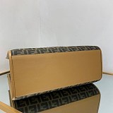 定番フェンディ サンシャイン FFジャガード トートバッグ 偽物 8BH372ALVYF1GE3