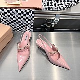 【人気商品】ミュウミュウ パンプス 偽物 ヒール5.5cm myy91762