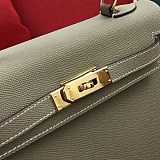 エルメス ケリー 28 コピーエトゥープ ハンドバッグhe26002