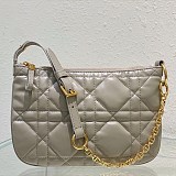 大人気!!新色ディオール グレー Caro ハンドバッグ 偽物 dex38493