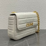 セリーヌ チェーン ショルダーバッグ 偽物 マトラッセ モノクローム 2色 111273EPZ04LU