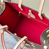 ルイヴィトン 草間彌生 コラボトートバッグ コピー オンザゴー M46379