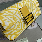 ☆超人気☆フェンディ バゲット 1997 コピー FFキャンバス バッグ fep94435
