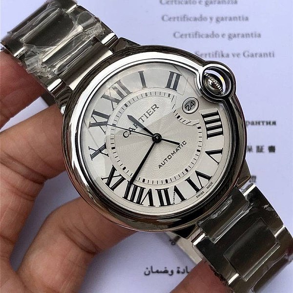 《大人気》カルティエ 偽物 バロンブルー 42mm kaw47767