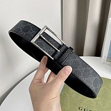 21-22AWグッチ リバーシブル ベルト コピー スクエア バックル 40mm gux43184