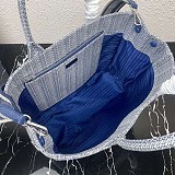 プラダ 偽物 に刺繍 トートバッグ 【人気商品】 1BA342