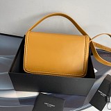 完売必至21AW☆サンローラン ショルダーバッグ 偽物 ボックスレザー サッチェルバッグ Sao02972