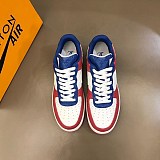 ルイヴィトン × ナイキ エアフォース1 偽物 ロー バイ ヴァージル・アブロー "レッド/ホワイト" nad03897