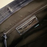日本未入荷バレンシアガ☆クラシック シティバッグ 偽物☆ネイビーブルー baj11263