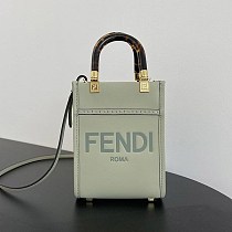 n級 おすすめ フェンディ スモール サンシャイン ショッパー ライトグリーン fel38753