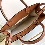 セリーヌ バーティカルカバ 偽物 キャバス トート ロゴプリント Cef21854