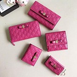 グッチ 二つ折り長財布 コピー ピンク系gg210820075
