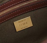 春もの新作フェンディ バゲット コピー フィッシュアイ FFキャンバス バッグ feg17784
