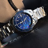 タグホイヤー アクアレーサー偽物 クォーツ ブルーマザーオブパールWAY131L.BA0748 TAr03084
