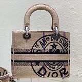 《大人気》高品質♪♪♪ レディディオール 偽物 コットン＆リネン刺繍 deo49979