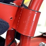 21AW新作 ルイヴィトン×シュプリーム ボストンバッグコピー エピレザー レッド ユニセックス M53419