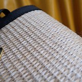 大人気！プラダ ウィッカーxキャンバス 偽物 カゴバッグ puf93886