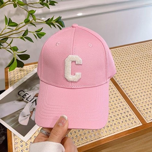 お洒落に♪セリーヌ キャップ C コピーイニシャル ベースボールロゴ Cet71253