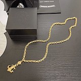 ギフトに最適 クロムハーツ ゴールドネックレス 偽物 フレアチャーム Kuo34731