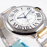 春もの新作カルティエ バロンブルー42mm スーパーコピー kaq18023