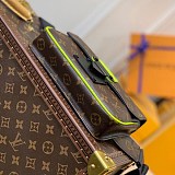 22AW★ルイヴィトン メッセンジャーバッグ 偽物 Sロック モノグラム マカサー M45864