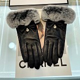 【高級感たっぷり♡】シャネル 偽物 レザーグローブ shj88106