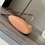 使い勝手良し ロエベ アナグラムレザーショルダーバッグ 偽物 lov95292