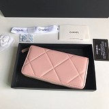 可愛い☆シャネル ナインティーン ジップ 長財布コピーN級品 AP1063B