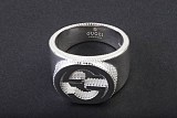 《大人気》グッチ/インターロッキングG シルバー リング コピー guq56968