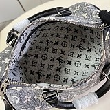 ルイヴィトン スピーディ25 コピージャガードデニムバッグ 偽物 vua23215