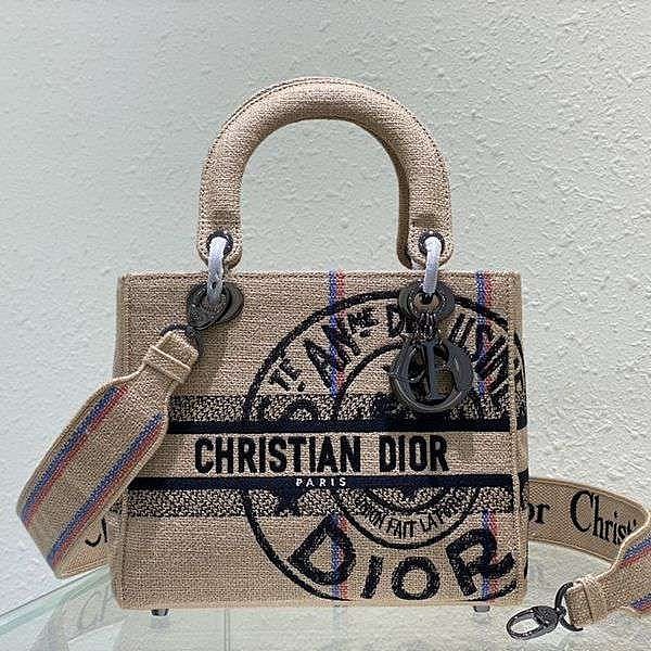《大人気》高品質♪♪♪ レディディオール 偽物 コットン&リネン刺繍 deo49979
